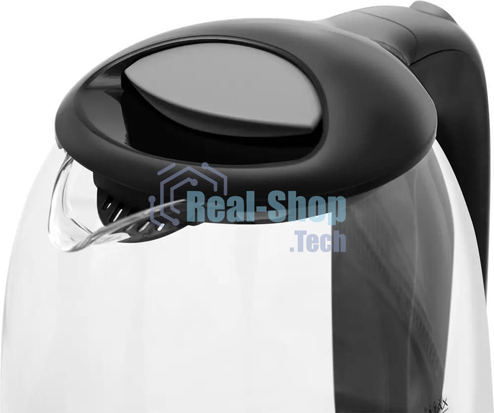 Чайник электрический BQ KT1830G, 2200Вт, 1.7л, черный