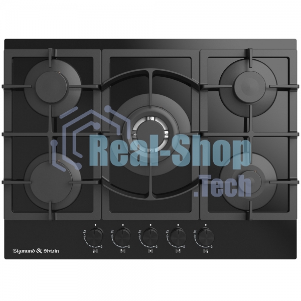 Газовая варочная панель Zigmund & Shtain M 26.7 B независимая, черный