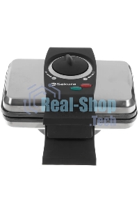 Вафельница SA-7405TR 1000Вт нерж 