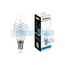 Лампа светодиодная Feron LB-770 11W 230V E14 6400K С35