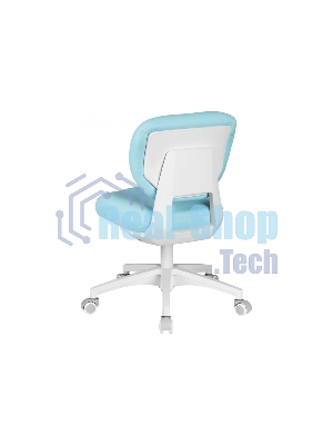 Кресло Cactus CS-CHR-3594BL голубой, ткань, 75 кг, механизм качания