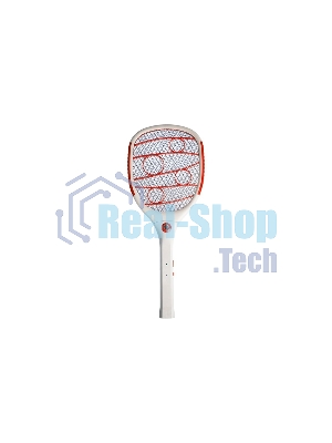 Мухобойка электрическая Rexant 1000В, фонарик+аккумулятор ПРОФИ (0420)