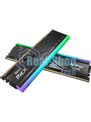 Оперативная память XPG Lancer Blade, DDR5, 32GB (2x16GB), 6000MHz, CL34, DIMM, с радиаторами, RGB, черный