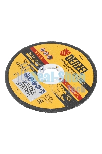 Круг отрезной по металлу Denzel, 125 х 2,5 х 22,2 мм, WA60TBF