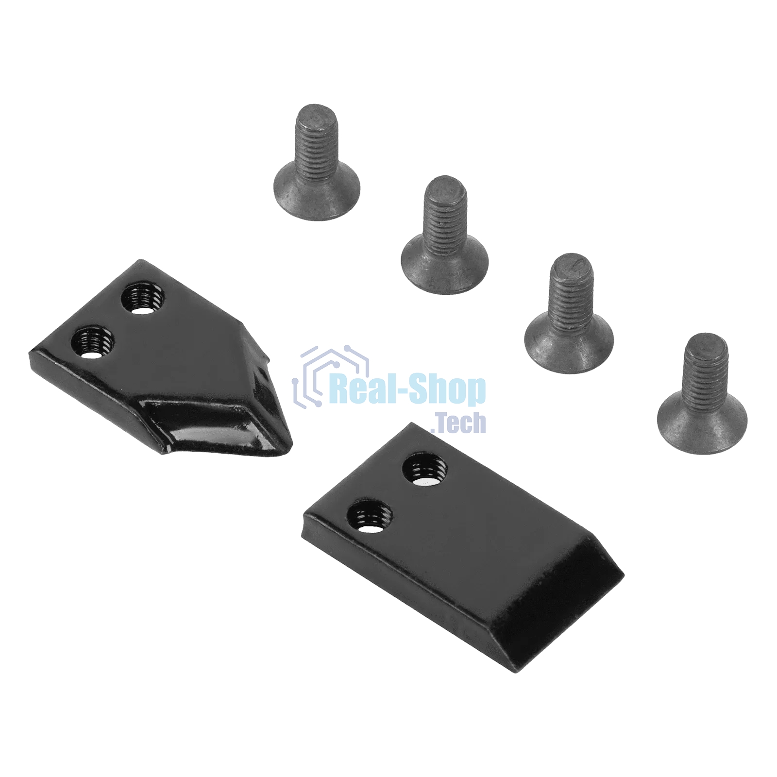 Нож шнека для грунта Denzel ER-80, диаметр 80 мм, комплект 2 шт