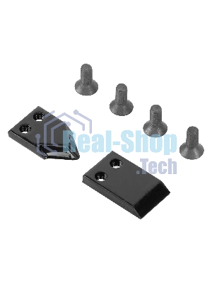 Нож шнека для грунта Denzel ER-80, диаметр 80 мм, комплект 2 шт