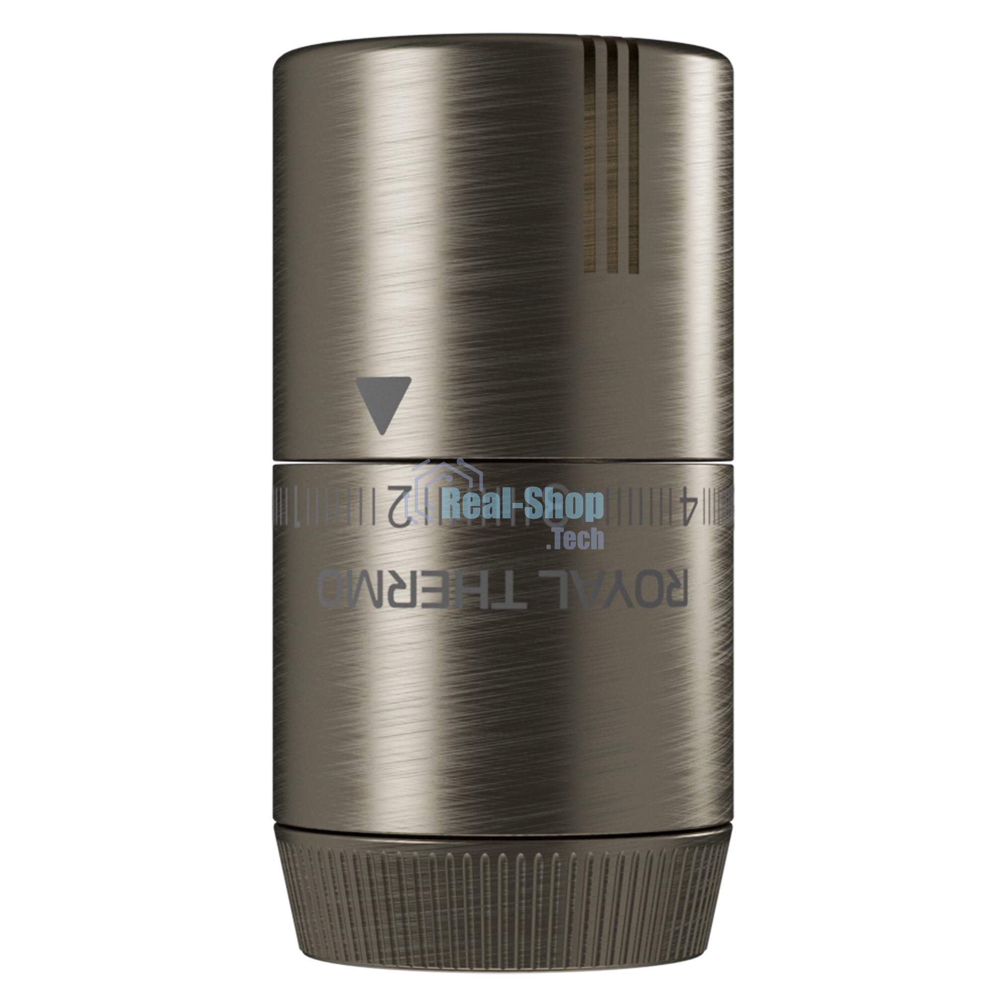 Термоголовка жидкостная Royal Thermo Design М30х1,5 (никель матовый)