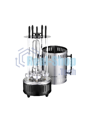 Электрошашлычница Blackton Bt BBQ1111 Стальной-Чёрный