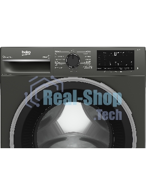 Стиральная машина Beko B3WFR572AB темно-серый, загрузка фронтальная 7 кг, 1200 об/мин., класс: А