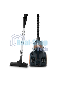 Пылесос Vitek VT-1894 оранжевый, питание от сети, 400 Вт, уборка сухая, пылесборник 2.5 л