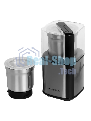 Кофемолка SUPRA CGS-320 300 Вт, 80 г, серебристый