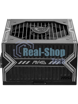 Блок питания MSI MAG A550BN, 550Вт, 80 PLUS Bronze, 120мм, черный