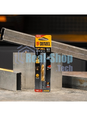 Сверло-метчик Denzel М12 х 1,25 мм, Р6М5