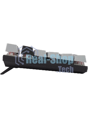 Клавиатура проводная Oklick K600X механическая черный/серый USB Multimedia for gamer LED