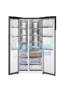 Холодильник Kuppersberg RFSN 1990 BG черный двухкамерный 352/250л морозилка сбоку, No Frost, Side by Side