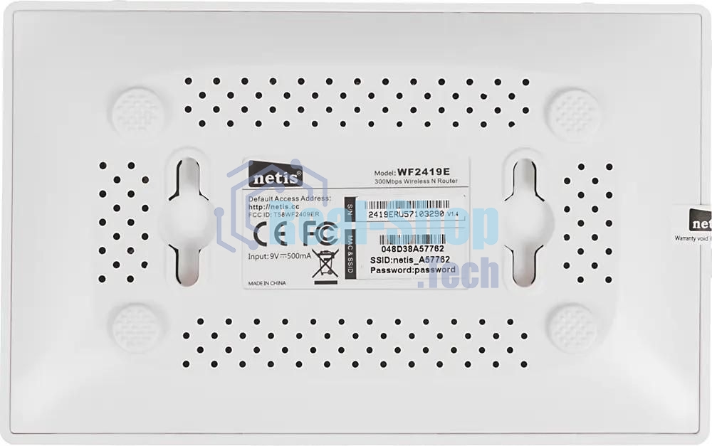 Роутер WRL Router Netis 300MBPS 10/100M 4P WF2419E