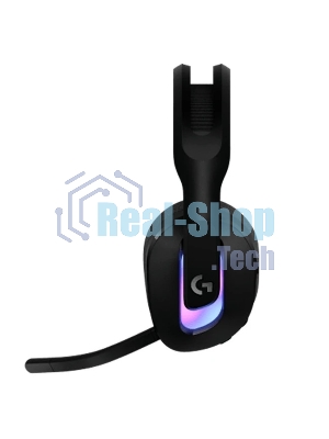 Гарнитура Logitech G522 Lightspeed чёрный, беспроводная + проводная, Bluetooth 5.3/USB, радиус 30 м, подсветка, съёмный микрофон