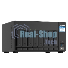 Сетевое хранилище без дисков SMB QNAP TS-832PX-4G 8-Bay NAS, AL324 64-bit quad-core 1.7GHz, 4Gb DDR4 SO-DIMM RAM (up to 1x16 Gb), 8 x 3.5