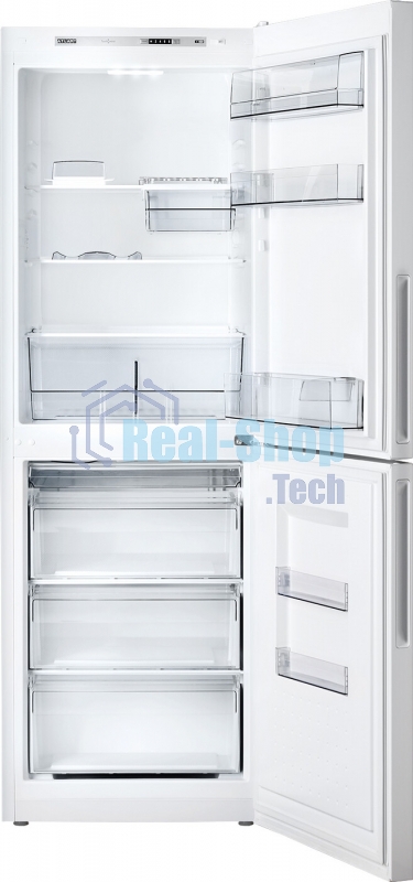 Холодильник Atlant ХМ-4619-101 белый двухкамерный 182/119л морозилка снизу