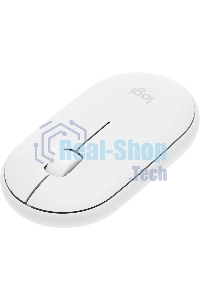 Мышь беспроводная Logitech Pebble 2 M350S белый, 4000 dpi, Bluetooth, кнопки - 3