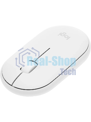 Мышь беспроводная Logitech Pebble 2 M350S белый, 4000 dpi, Bluetooth, кнопки - 3