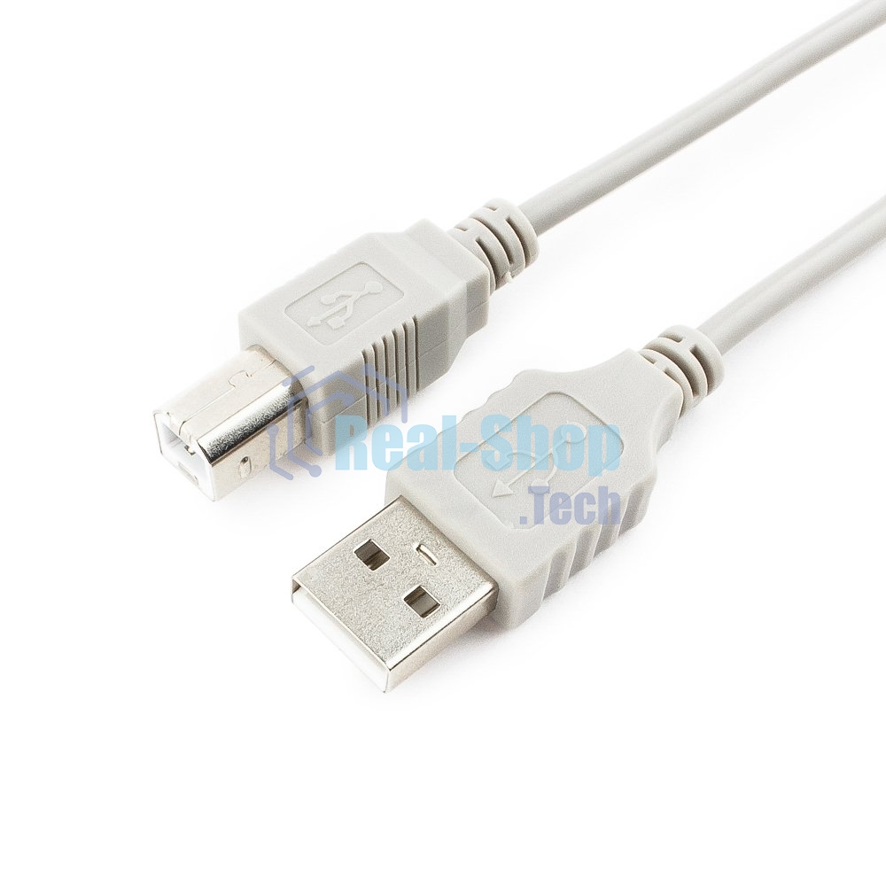 Кабель USB2.0 Cablexpert CC-USB2-AMBM-10-N, AM/BM, медь, 3.0м, пакет