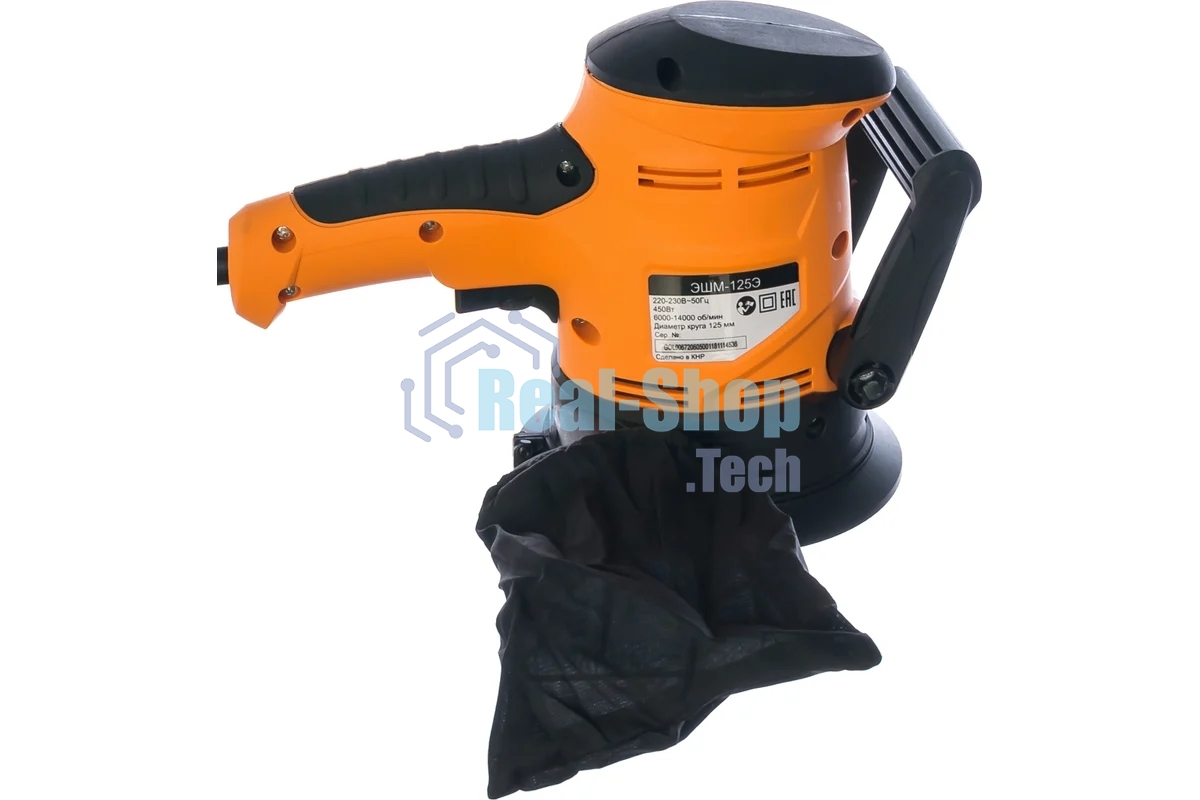 Эксцентриковая шлифовальная машина Вихрь ЭШМ-125Э 72/6/5