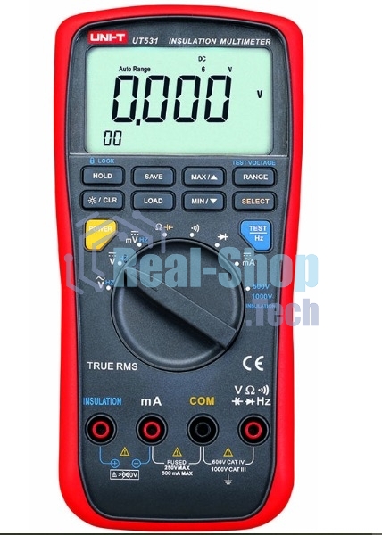 Тестер сопротивления изоляции UNI-T UT531
