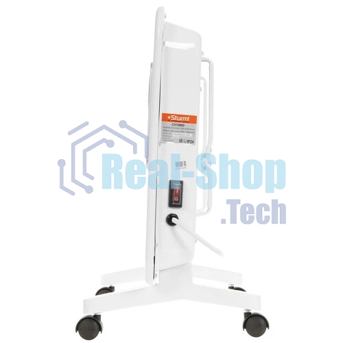 Конвектор Sturm! CH1000D, белый, 1000 Вт, 15 м2, дисплей, электронный термостат