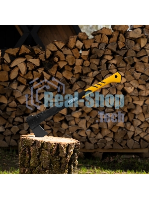 Топор-колун Denzel F12, 2000 гр, двухкомпонентная рукоятка, 710 мм