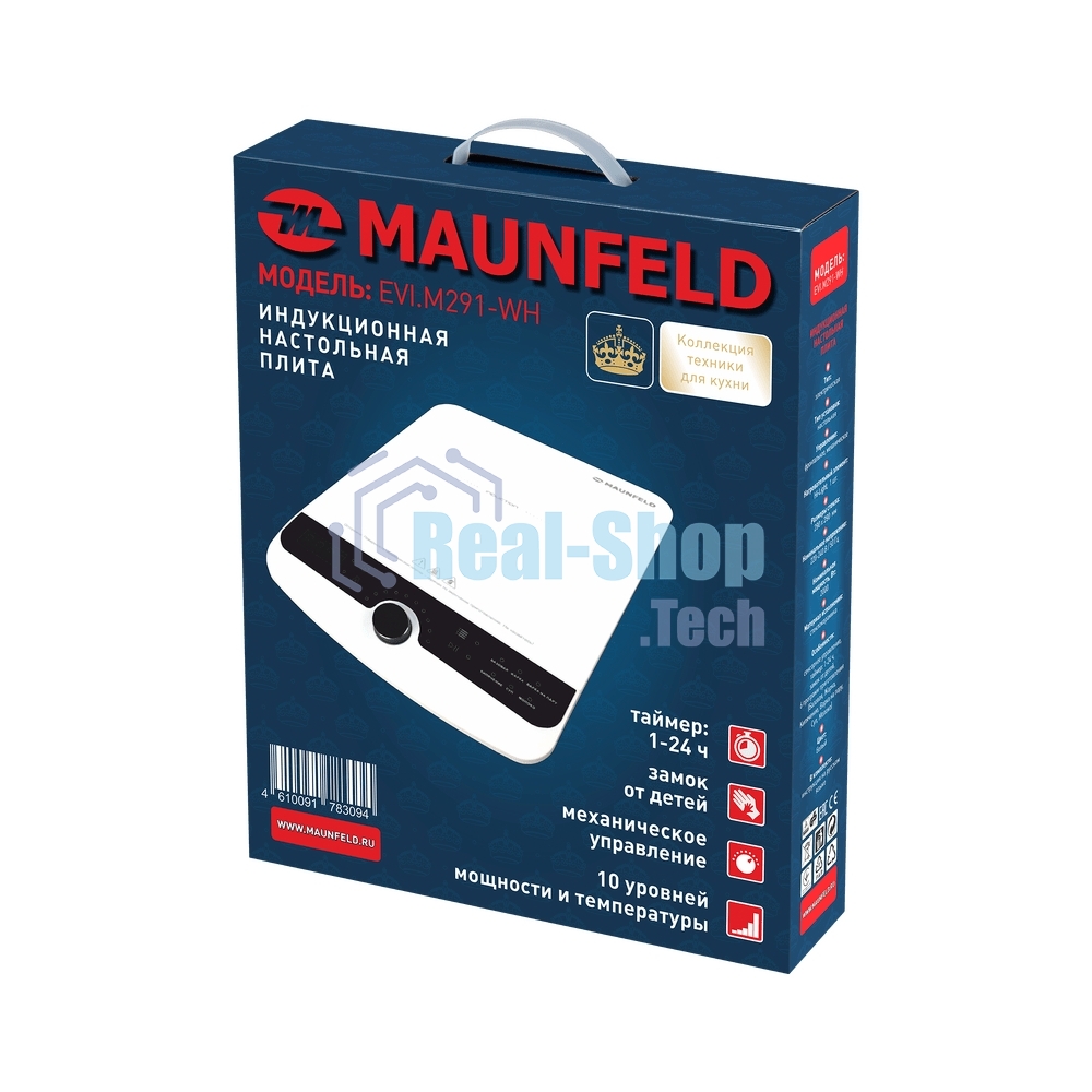 Плита настольная индукционная Maunfeld EVI.M291-WH