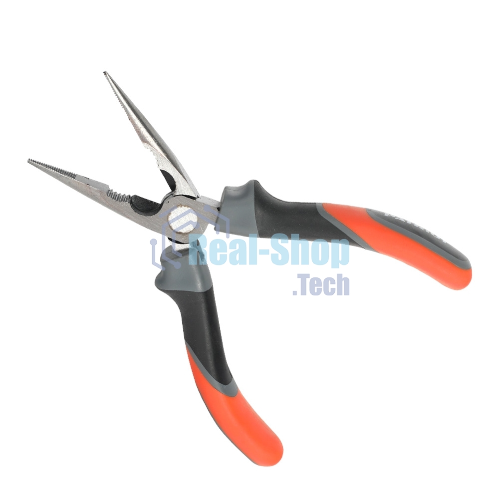 Длинногубцы PATRIOT LNP-160N трехкомпонентная рукоятка, 160 мм