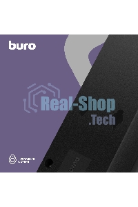 Сетевой фильтр BURO Сетевой фильтр, 5 розеток, 3 метра, (500SH-3-B), черный 992293