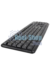 Клавиатура проводная Gembird KB-8320U-BL, USB, черный
