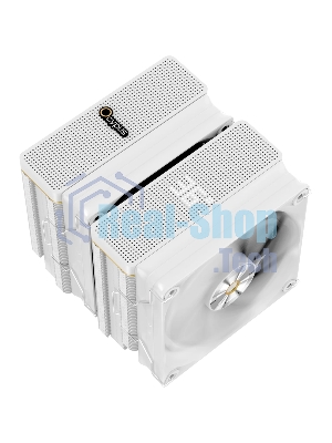 Кулер Ocypus Iota A62 WH Iota-A62-WH белый 120мм алюминий+медь 2000rpm 29db 4-pin 260W 158мм