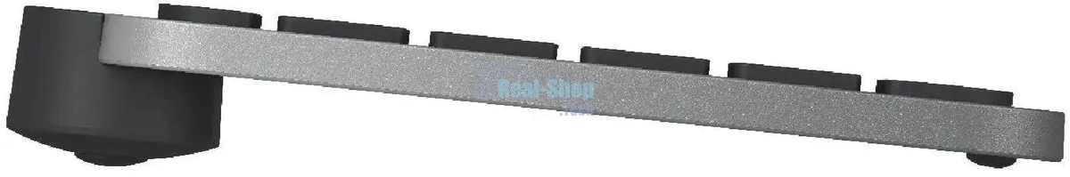 Клавиатура беспроводная Logitech MX Keys Mini (920-010501), USB, Bluetooth/Радиоканал, темно-серый/черный
