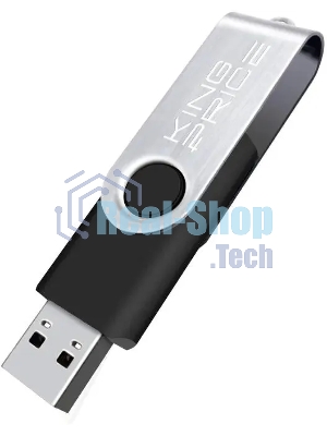 Флешка USB KingPrice KPFD2 (KPFD2A016ABK), 16Gb, USB 2.0, R/W 20/10, черный