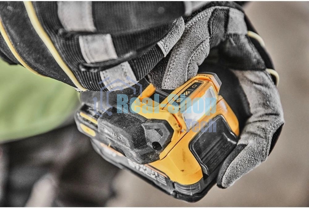 Дрель-шуруповерт DeWalt DCD800E1T-QW, 18 В, 1,7 Ач, 90 Нм, бесщеточный