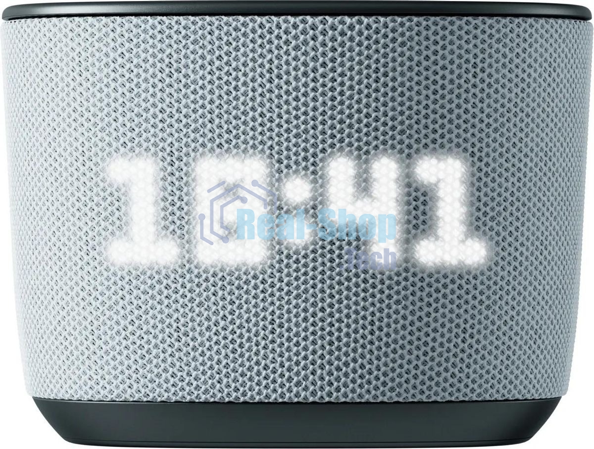 Умная колонка Sber Boom Home SBDV-00171G Салют серый 8W Mono BT/Wi-Fi (без.бат)