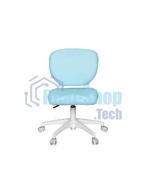 Кресло Cactus CS-CHR-3594BL голубой, ткань, 75 кг, механизм качания