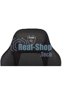 Кресло игровое Zombie GAME 17 черный, текстиль/эко.кожа, крестовина пластик