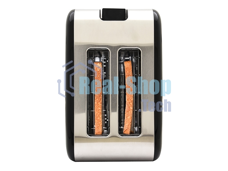 Тостер OURSSON TS2120/BL черный, 930 Вт
