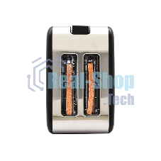 Тостер OURSSON TS2120/BL черный, 930 Вт