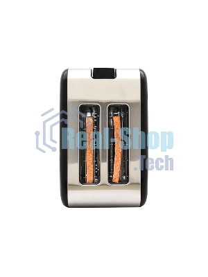Тостер OURSSON TS2120/BL черный, 930 Вт