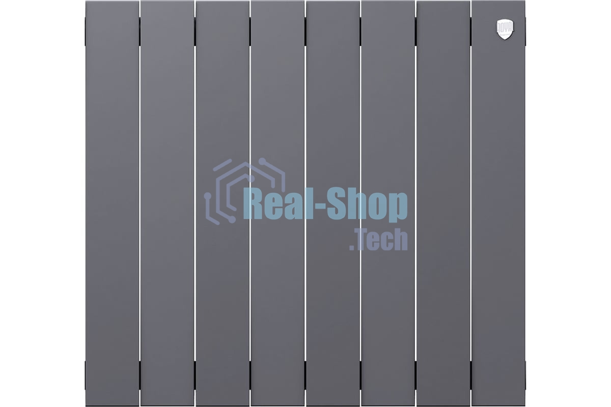 Радиатор биметаллический Royal Thermo PianoForte 500 Серебристый VR80 - 8 секц.