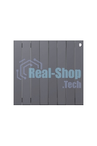 Радиатор биметаллический Royal Thermo PianoForte 500 Серебристый VR80 - 8 секц.