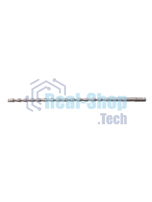 Бур по бетону Denzel двойная спираль, Cobalt W-tip, 10x310 мм, SDS PLUS