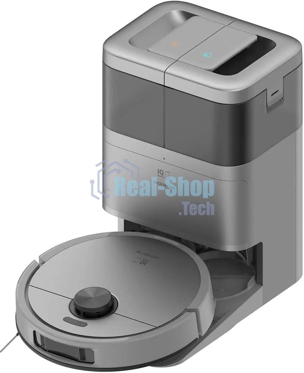 Пылесос-робот Polaris IQ Home PVCRAC 7290 55Вт серый