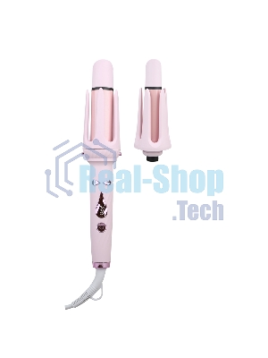 Щипцы для завивки волос KELLI KL-1251 розовый, 32 мм, 200 °C, 5 режимов