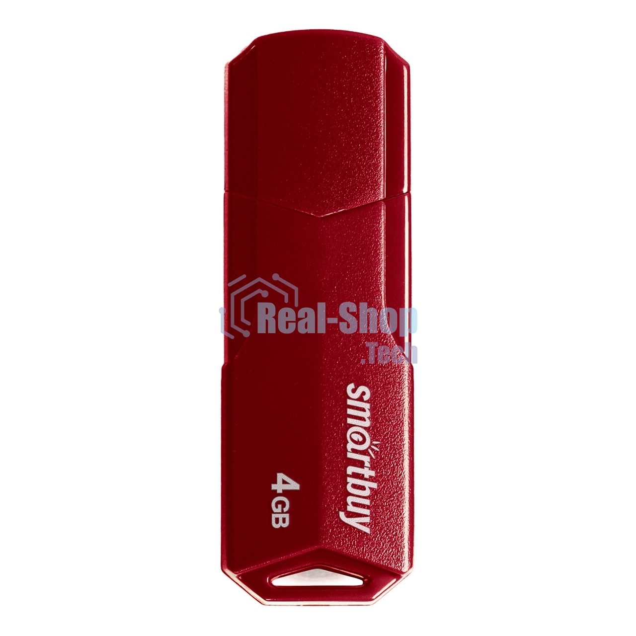 Флешка USB Smartbuy 4Gb CLUE Burgundy (SB4GbCLU-BG)